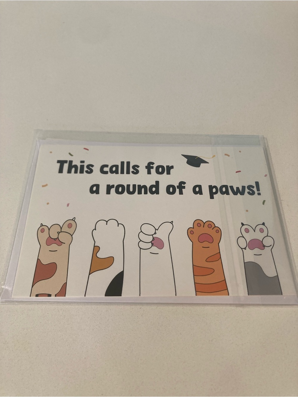 Vet Graduation Card with bonus Sticker Pack